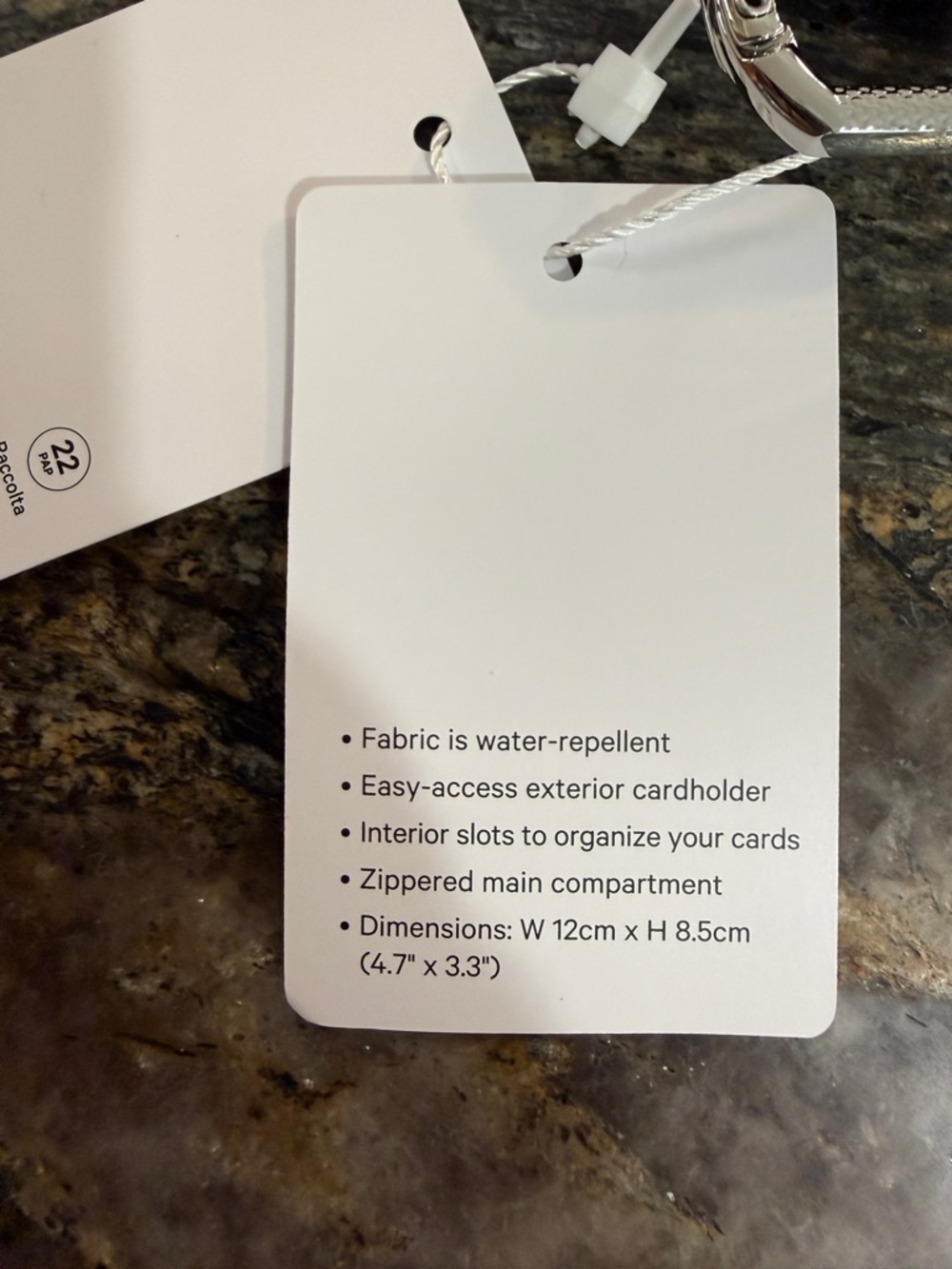 NWT Lululemon Clippable Card Pouch Orange Zip Wallet Keychain Clip Travel - Picture 8 of 15